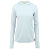 Mustang Survival Adelphi UV Hooded Long Sleeve for Women Pebble Gray